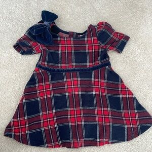Janie and Jack holiday plaid dress